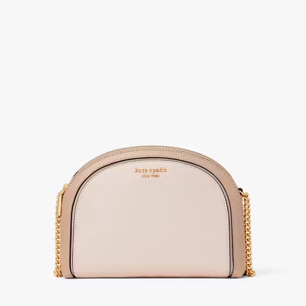 Kate Spade Morgan Colorblocked Double-zip Dome Crossbody NWOT